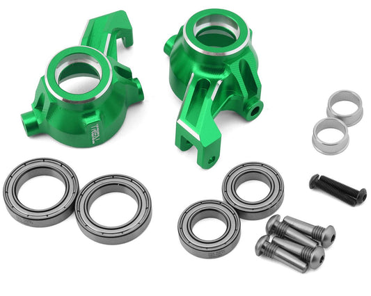 Treal Hobby Front Steering Knuckles for Traxxas Maxx (Green) (2) (TLHTMAXX-15)