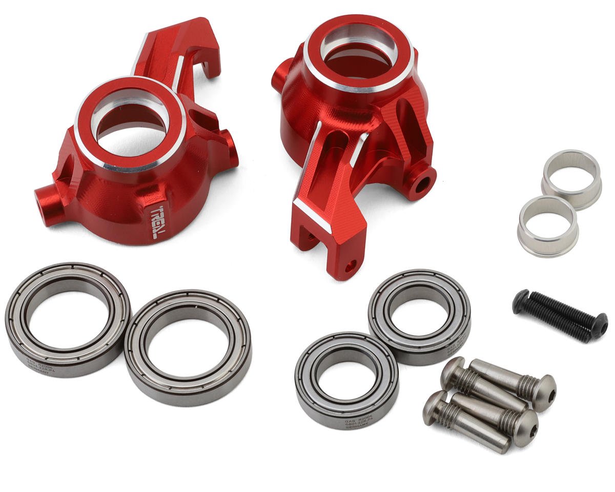 Treal Hobby Front Steering Knuckles for Traxxas Maxx (Red) (2) (TLHTMAXX-16)
