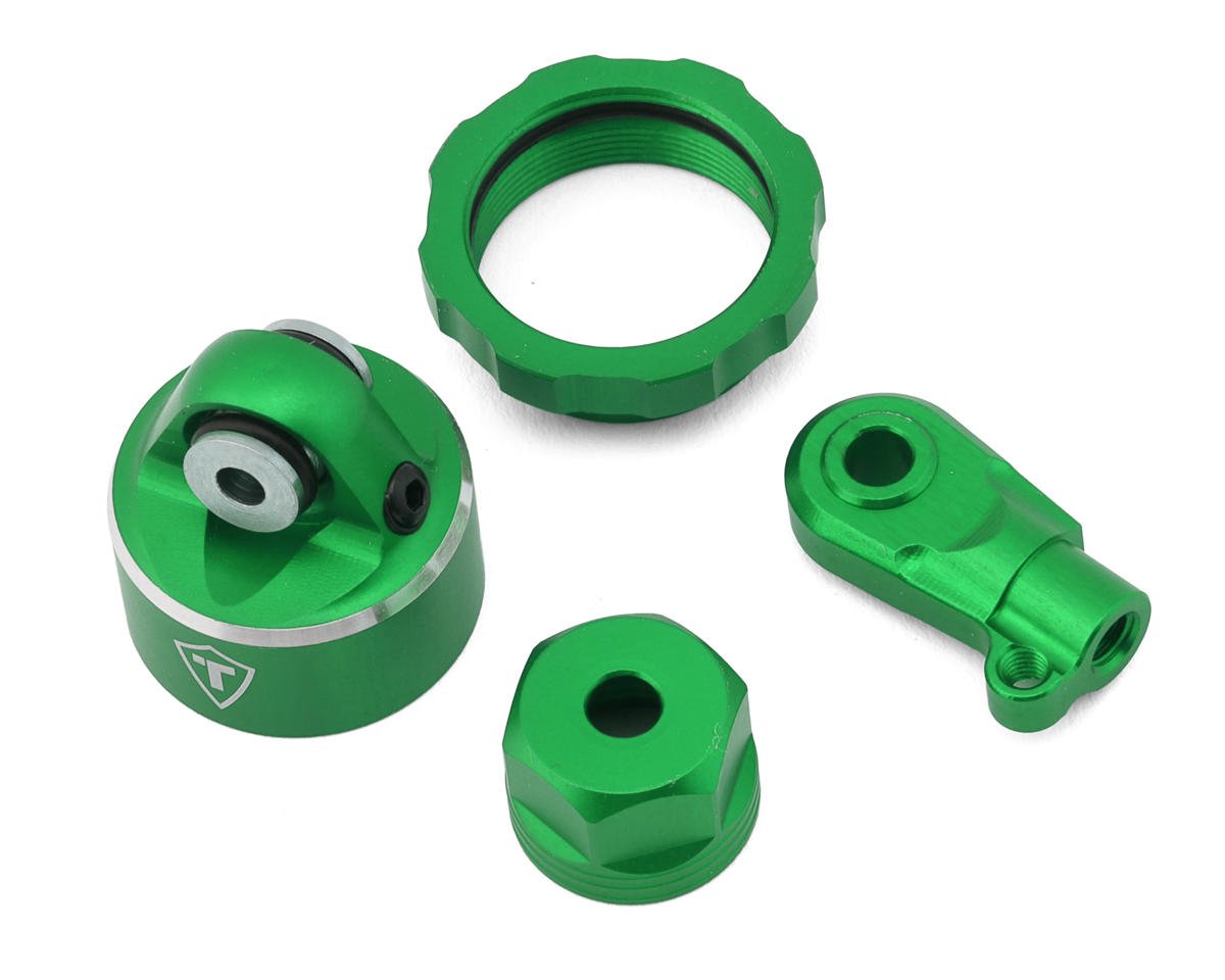 Treal Hobby Losi Promoto MX CNC Aluminum Shock Cap With Bottom Retainer Set (TLHTPROMOTOMX-100)