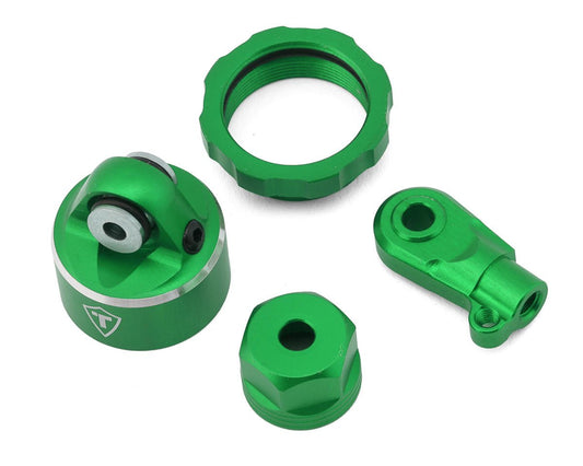 Treal Hobby Losi Promoto MX CNC Aluminum Shock Cap With Bottom Retainer Set (TLHTPROMOTOMX-100)