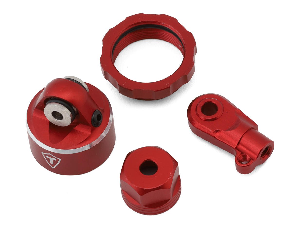 Treal Hobby Losi Promoto MX CNC Aluminum Shock Cap With Bottom Retainer Set (TLHTPROMOTOMX-102)