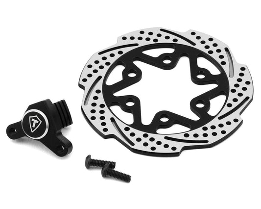 Treal Hobby Promoto MX Aluminum Rear Brake Disc Caliper (Black) (TLHTPROMOTOMX-116)
