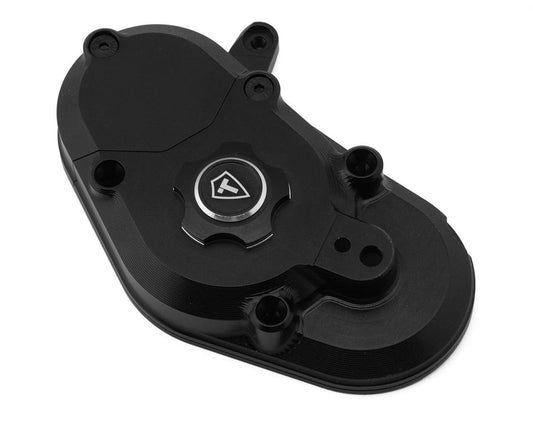 Treal Hobby Losi Promoto MX CNC Aluminum Transmission Case (Black) (TLHTPROMOTOMX-131)