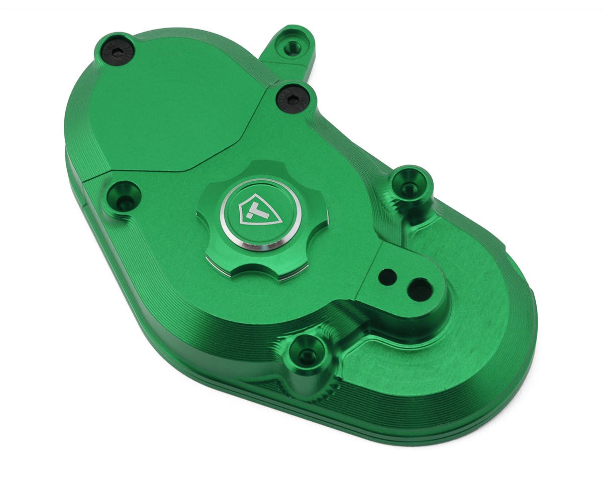Treal Hobby Losi Promoto MX CNC Aluminum Transmission Case (Green) (TLHTPROMOTOMX-133)