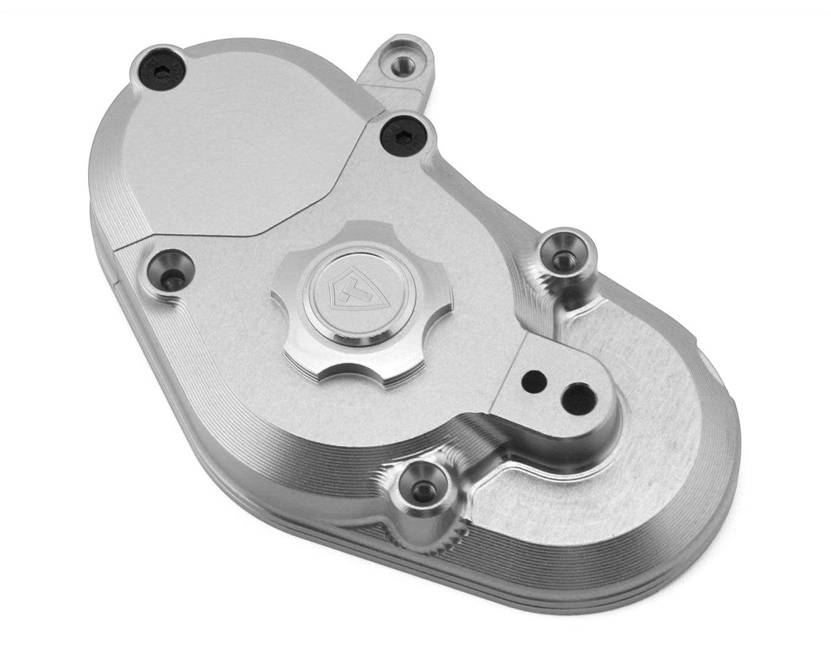 Treal Hobby Losi Promoto MX CNC Aluminum Transmission Case (Silver) (TLHTPROMOTOMX-137)