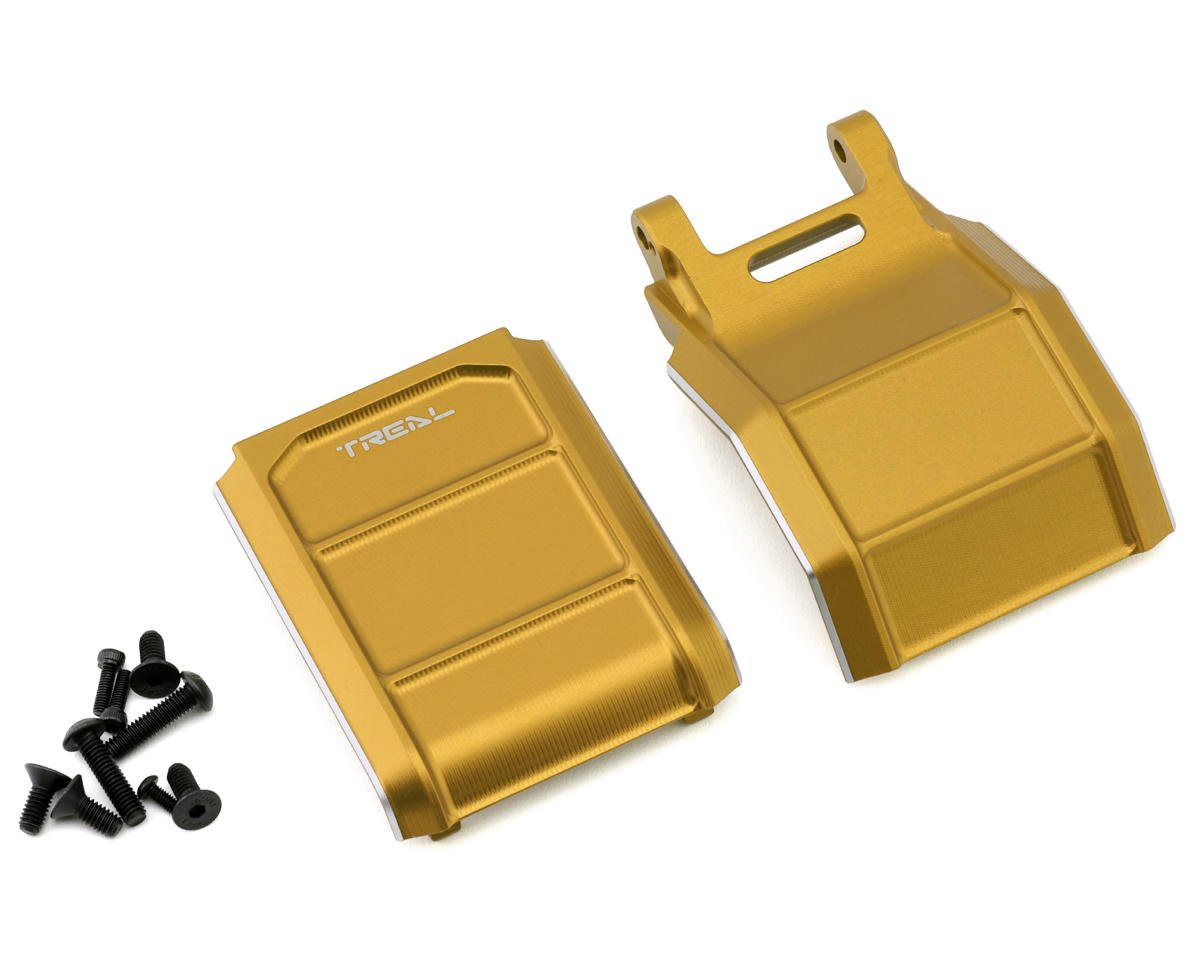 Treal Hobby Losi Promoto MX CNC Aluminum Skid Plate (Gold) (TLHTPROMOTOMX-149)