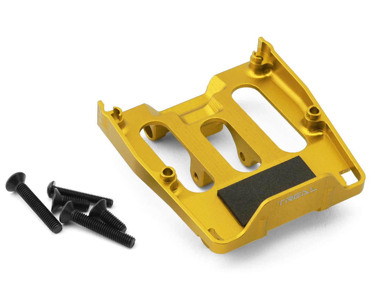 Treal Hobby Losi Promoto MX CNC Aluminum Battery Tray (Gold) (TLHTPROMOTOMX-150)