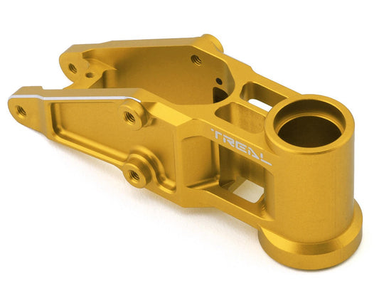 Treal Hobby Losi Promoto MX CNC Aluminum Front Bulkhead (Gold) (TLHTPROMOTOMX-152)