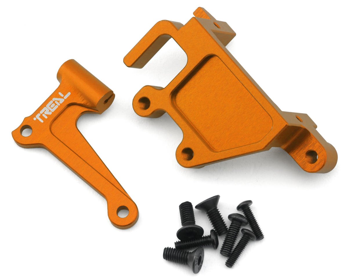 Treal Hobby Promoto MX Aluminum Electronics Mount Set (Orange) (TLHTPROMOTOMX-167)