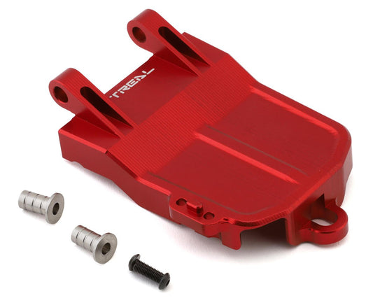 Treal Hobby Promoto MX CNC Aluminum Battery Box Door Cover (Red) (TLHTPROMOTOMX-175)