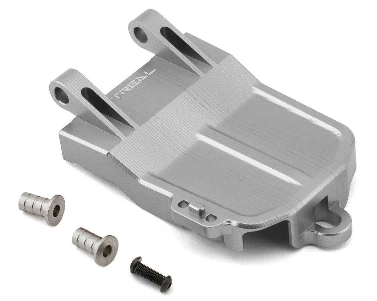 Treal Hobby Promoto MX CNC Aluminum Battery Box Door Cover (Silver) (TLHTPROMOTOMX-176)