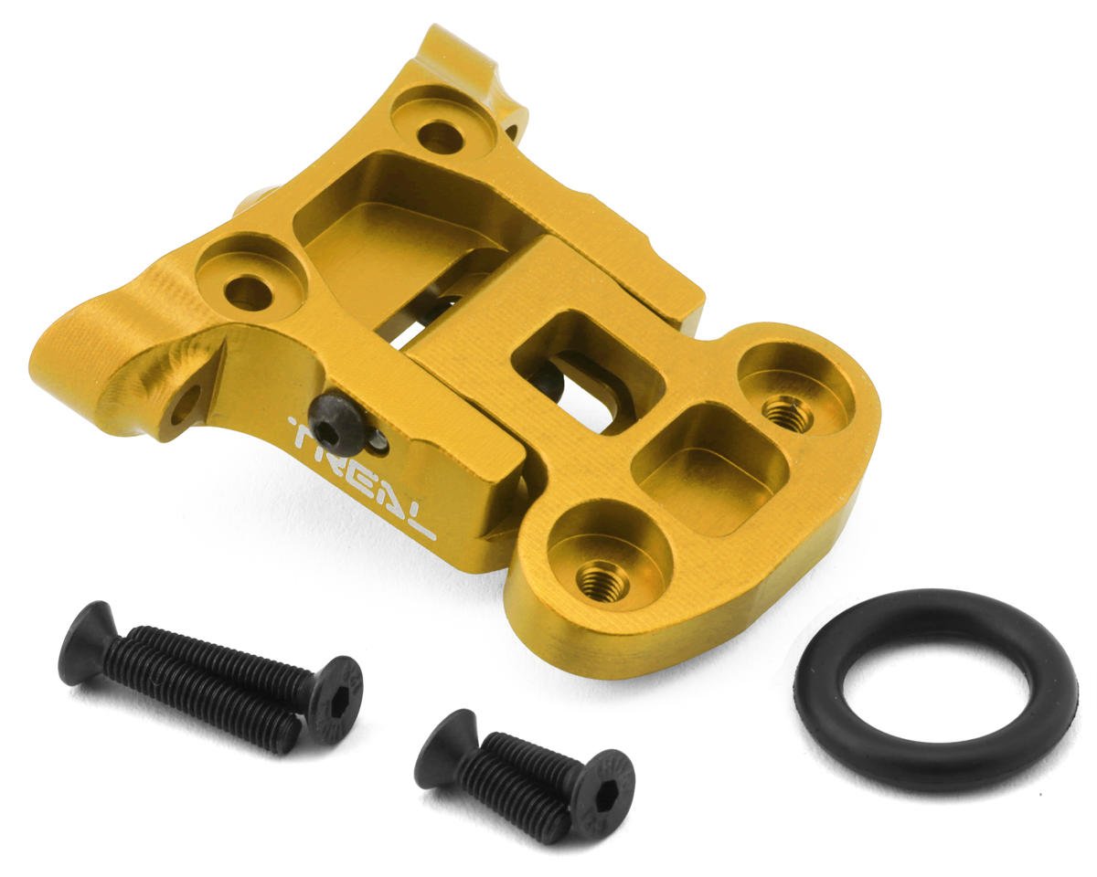 Treal Hobby Promoto MX Aluminum Rear Fender Mount (Gold) (TLHTPROMOTOMX-196)