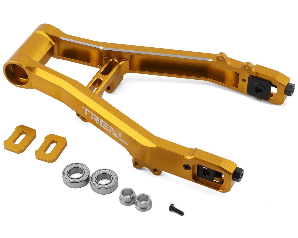 Treal Hobby Losi Promoto Adjustable CNC Aluminum Swingarm (Gold) (TLHTPROMOTOMX-206)