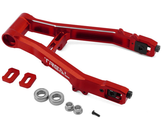 Treal Hobby Losi Promoto Adjustable CNC Aluminum Swingarm (Red) (TLHTPROMOTOMX-208)