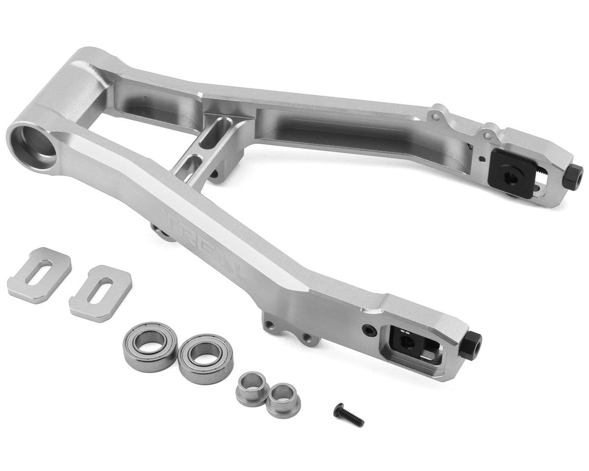 Treal Hobby Losi Promoto Adjustable CNC Aluminum Swingarm (Silver) (TLHTPROMOTOMX-209)