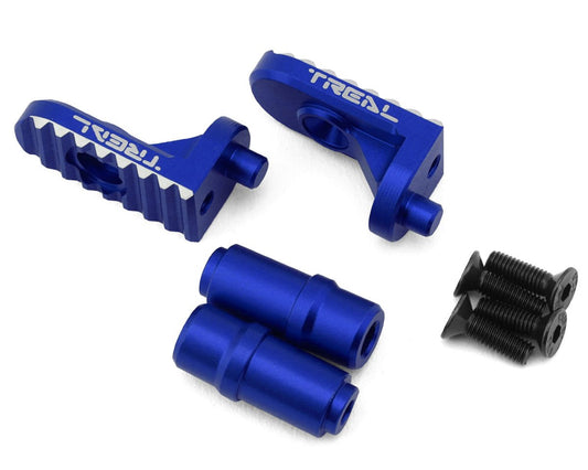 Treal Hobby Promoto CNC Aluminum Foot Pegs (Blue) (2) (TLHTPROMOTOMX-32)