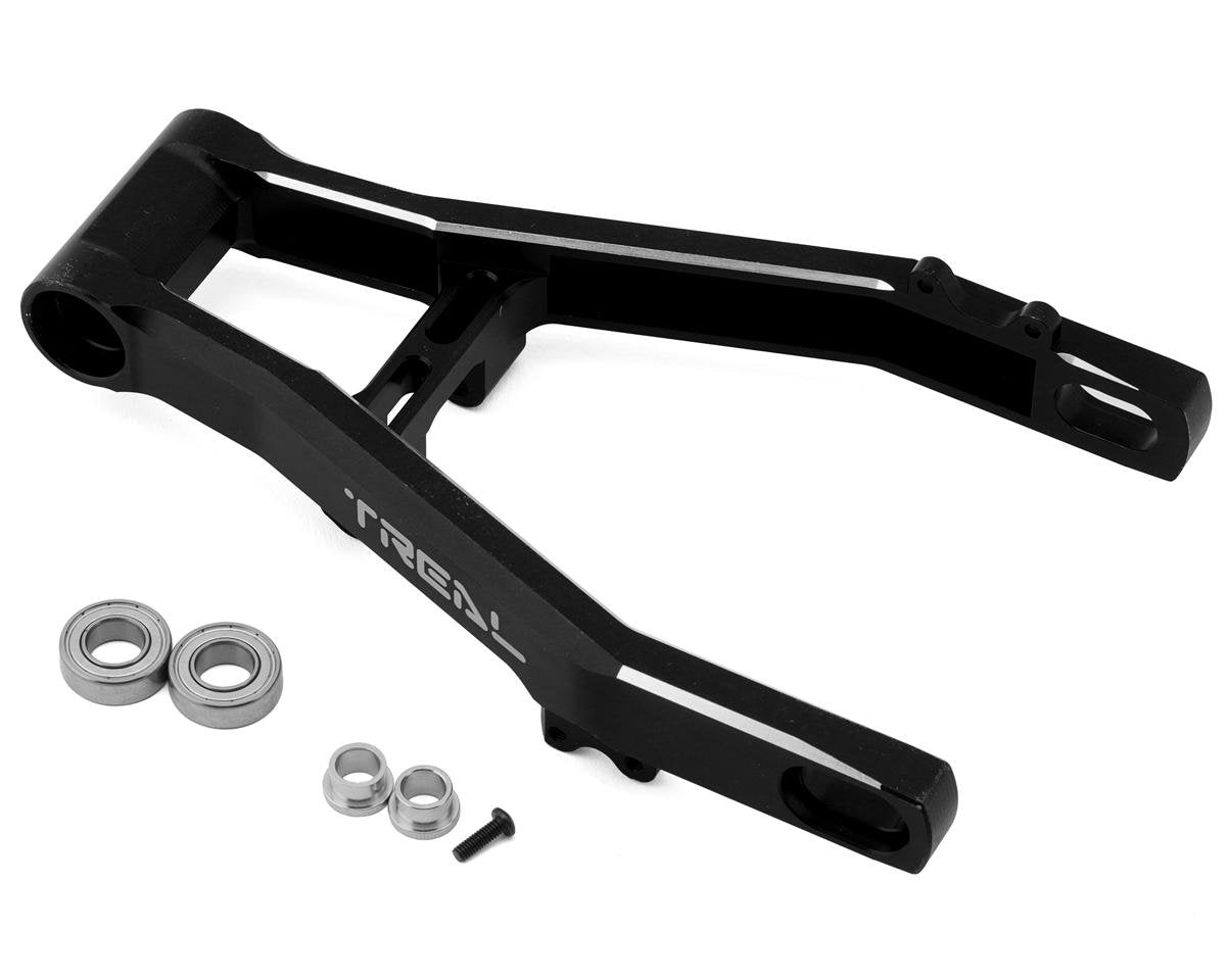 Treal Hobby Promoto CNC Aluminum Swingarm (Black) (TLHTPROMOTOMX-37)