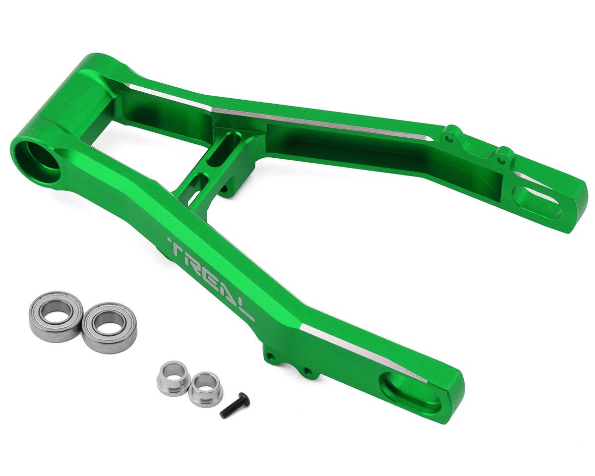 Treal Hobby Promoto CNC Aluminum Swingarm (Green) (TLHTPROMOTOMX-39)