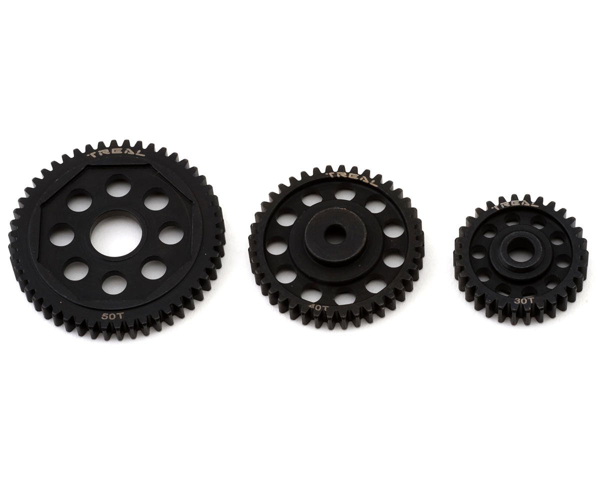 Treal Hobby Promoto Hardened Steel Transmission Gear Set (30T/40T/50T) (TLHTPROMOTOMX-43)