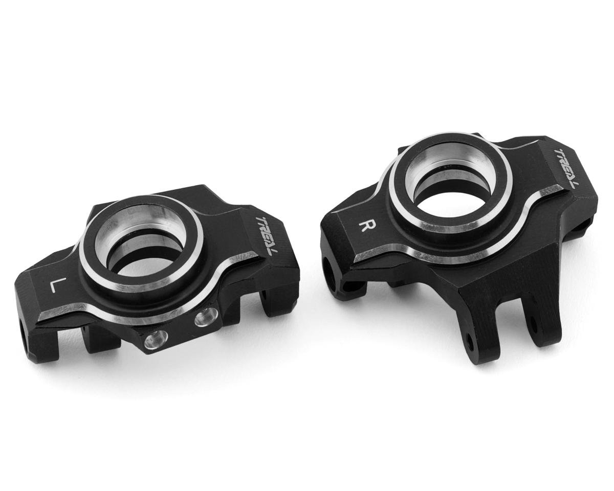 Treal Hobby Axial RBX10 Ryft Aluminum Steering Knuckles (Black) (2) (TLHTRYFT-06)