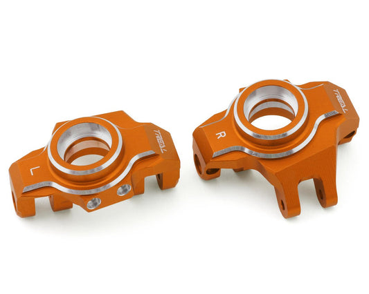 Treal Hobby Axial RBX10 Ryft Aluminum Steering Knuckles (Orange) (2) (TLHTRYFT-07)