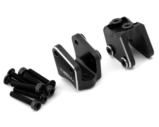 Treal Hobby Axial RBX10 Ryft Aluminum Rear Link Mounts (Black) (2) (TLHTRYFT-12)