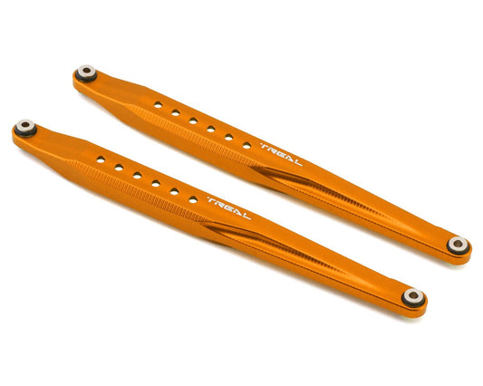 Treal Hobby Axial RBX10 Ryft Aluminum Rear Trailing Arms (Orange) (2) (TLHTRYFT-16)