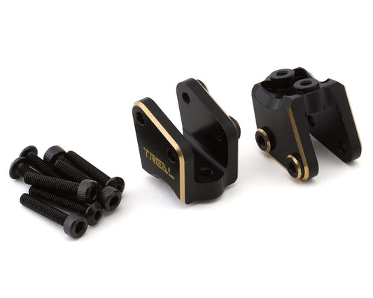 Treal Hobby Axial RBX10 Ryft Brass Rear Link Mounts (Black) (2) (22.65g) (TLHTRYFT-20)