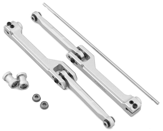 Treal Hobby RBX10 Ryft Aluminum Rear Torsional Sway Bar Set (Silver) (TLHTRYFT-24)