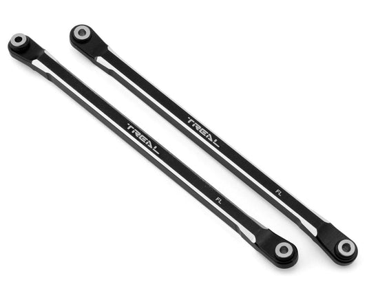 Treal Hobby RBX10 Ryft Aluminum Front Lower Links (Black) (2) (TLHTRYFT-31)
