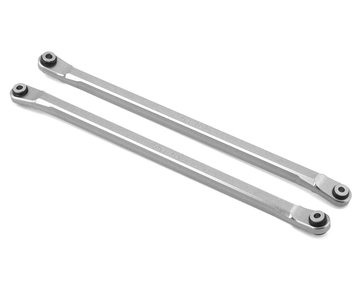 Treal Hobby Axial RBX10 Ryft Aluminum Rear Upper Links (Silver) (2) (TLHTRYFT-39)