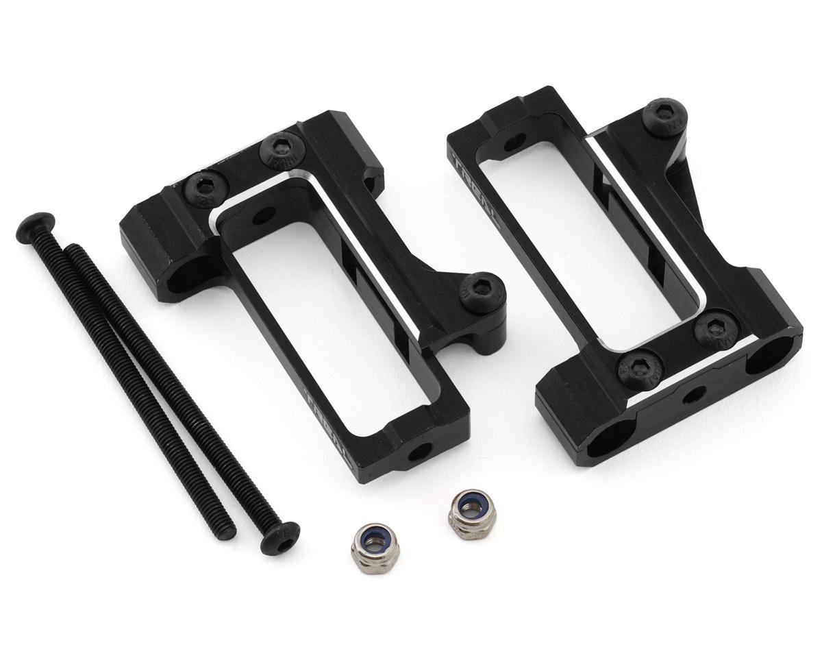 Treal Hobby Axial RBX10 Ryft Aluminum Front Shock Mounts (Black) (2) (TLHTRYFT-43)