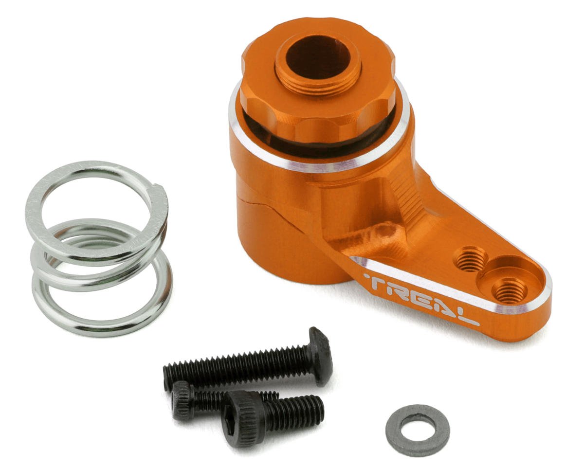 Treal Hobby Axial RBX10 Ryft Aluminum Clamping Servo Saver (25T) (Orange) (TLHTRYFT-49)