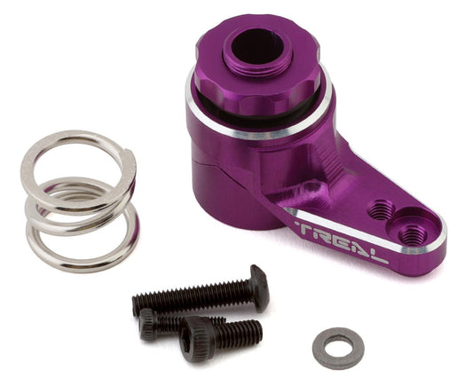Treal Hobby Axial RBX10 Ryft Aluminum Clamping Servo Saver (25T) (Purple) (TLHTRYFT-50)