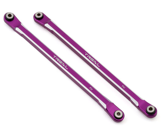 Treal Hobby RBX10 Ryft Aluminum Front Upper Links (Purple) (2) (TLHTRYFT-53)