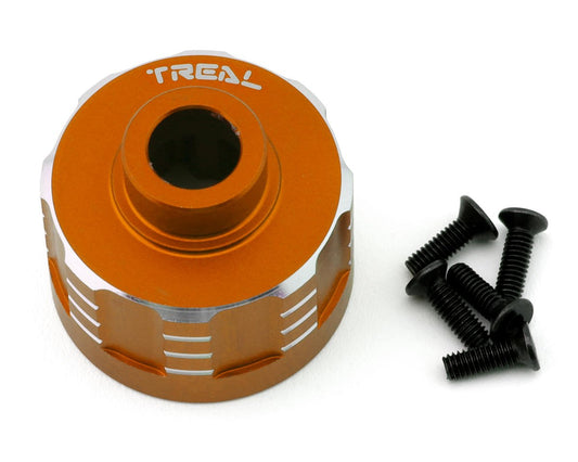 Treal Hobby Axial RBX10 Ryft Aluminum Differential Housing Cup (Orange) (TLHTRYFT-58)