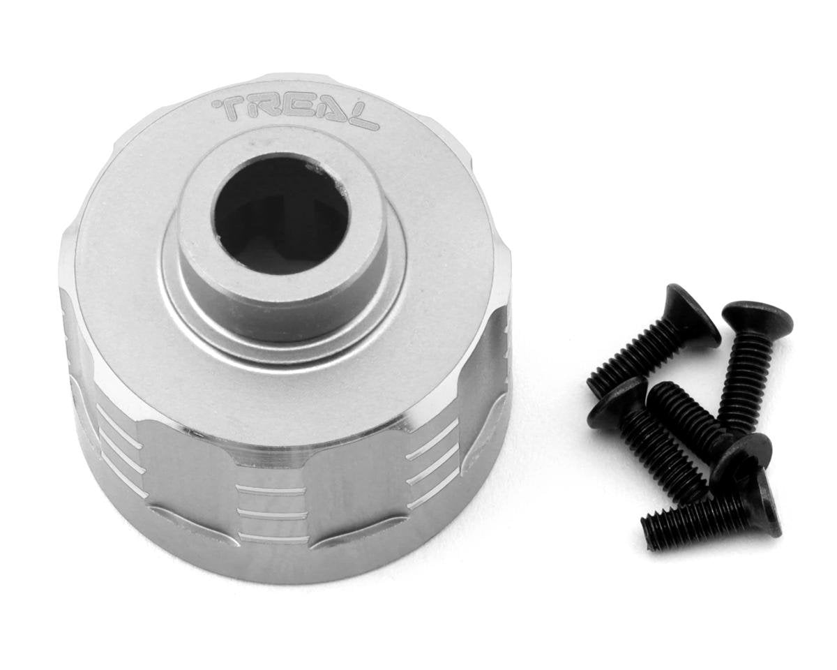 Treal Hobby Axial RBX10 Ryft Aluminum Differential Housing Cup (Silver) (TLHTRYFT-60)