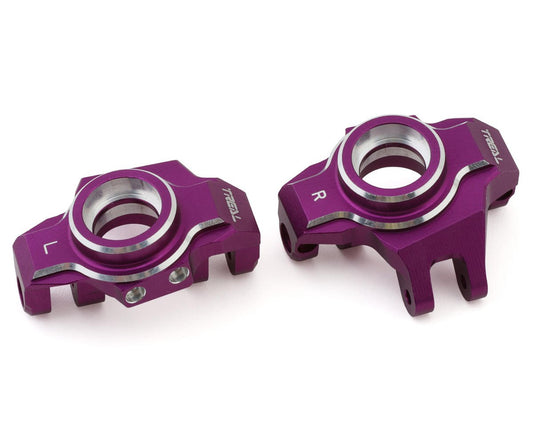 Treal Hobby Axial RBX10 Ryft Aluminum Steering Knuckles (Purple) (2) (TLHTRYFT-65)