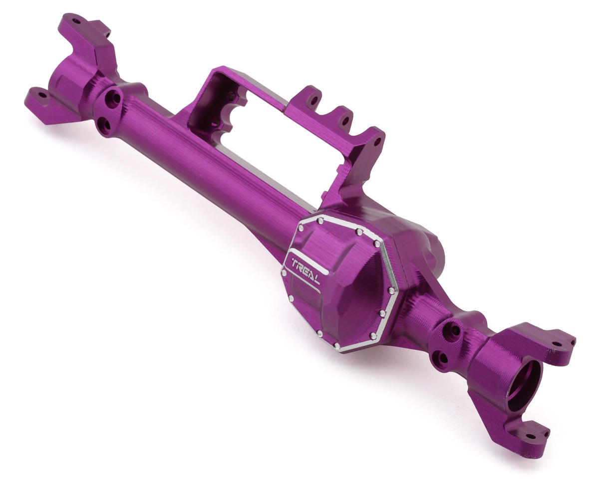 Treal Hobby RBX10 Ryft Aluminum Front Axle Housing (Purple) (TLHTRYFT-66)