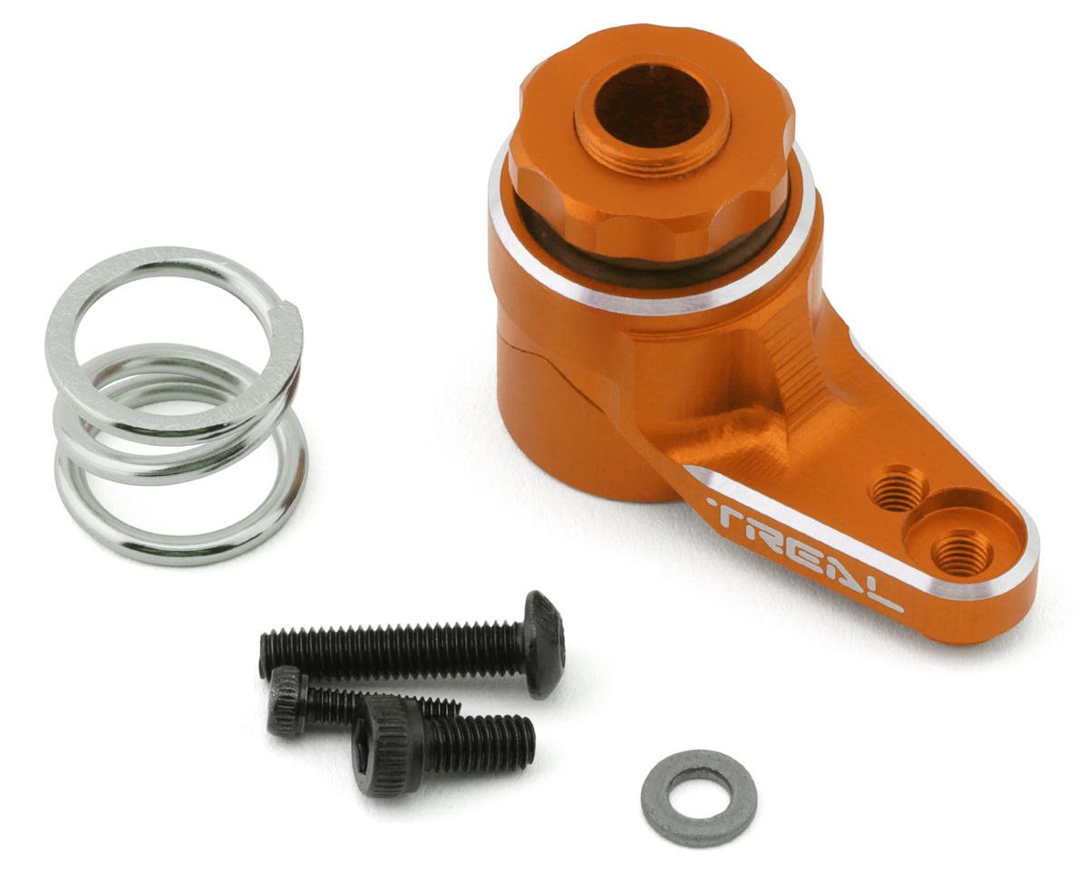 Treal Hobby Axial RBX10 Ryft Aluminum Clamping Servo Saver (23T) (Orange) (TLHTRYFT-87)