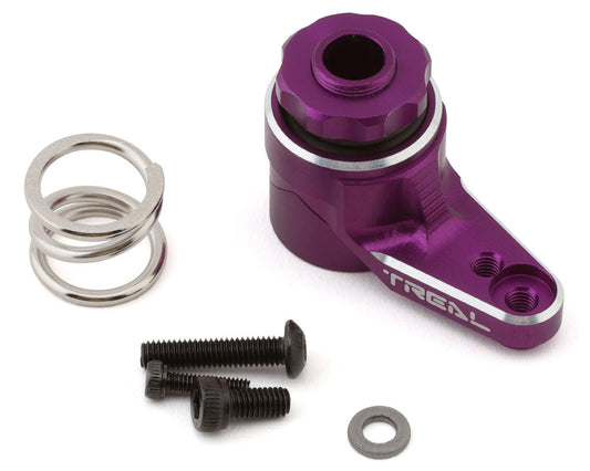 Treal Hobby Axial RBX10 Ryft Aluminum Clamping Servo Saver (23T) (Purple) (TLHTRYFT-88)