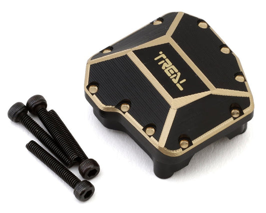 Treal Hobby Axial SCX10 III Brass Differential Cover (51g) (Portal Axle) (TLHTSCX10_III-01)