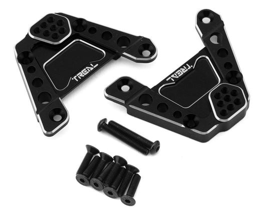 Treal Hobby Axial SCX10 III CNC Aluminum Rear Shock Mounts (Black) (TLHTSCX10_III-13)