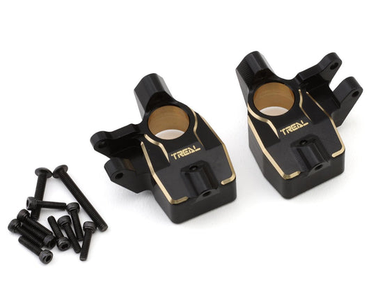 Treal Hobby Axial SCX10 III Brass Front Inner Portal Covers (60g) (TLHTSCX10_III-35)