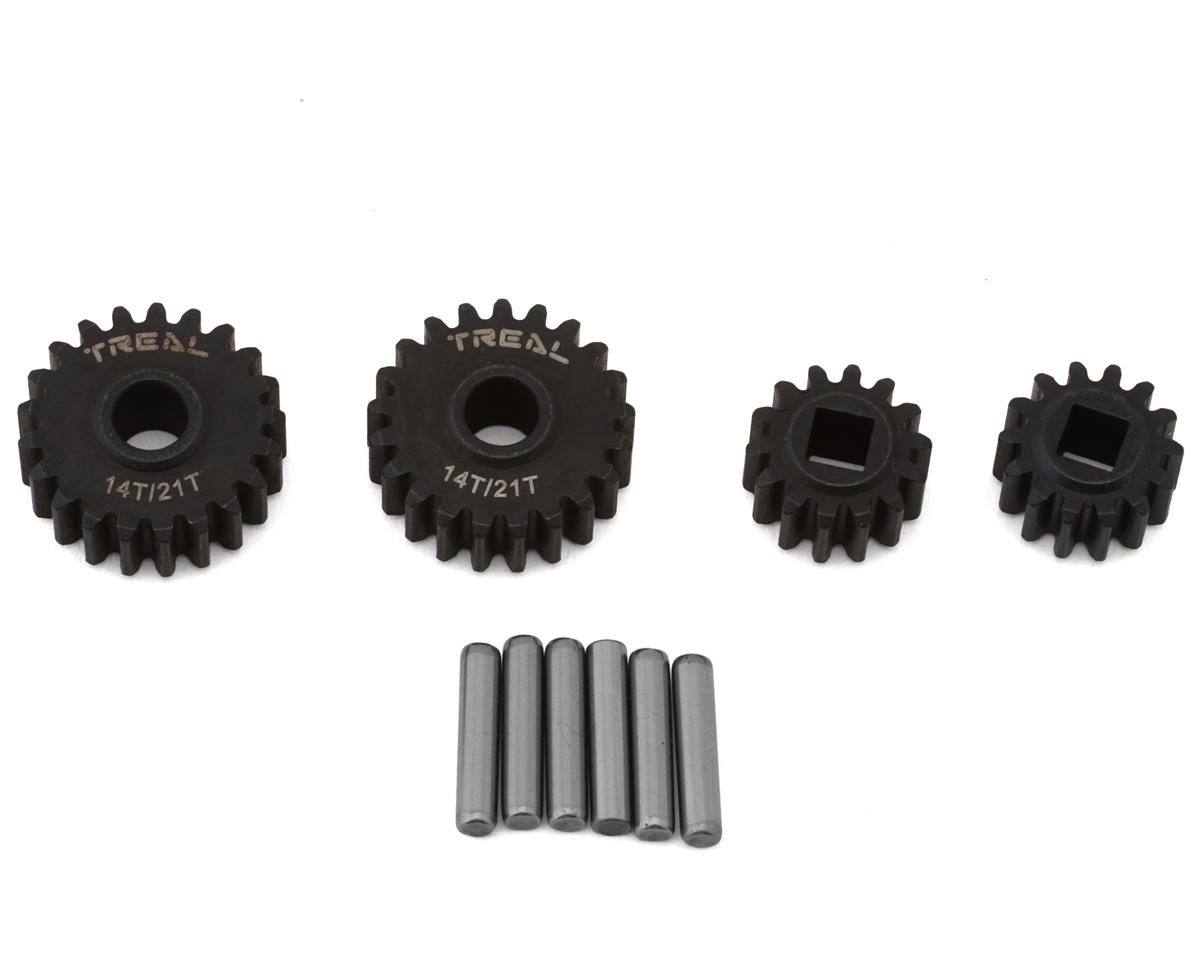 Treal Hobby Axial SCX10 III/Capra Overdrive Portal Gears (14T/21T) (TLHTSCX10_III-37)