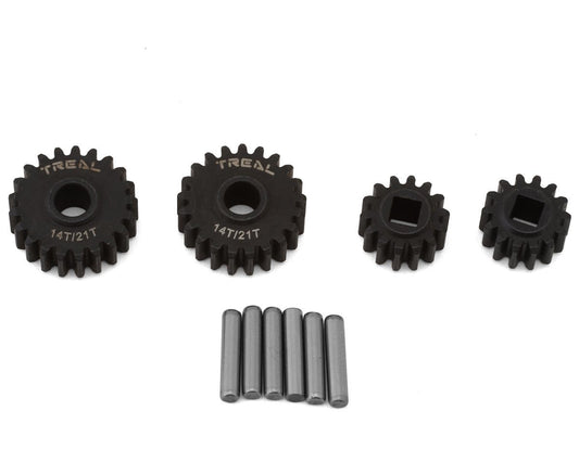 Treal Hobby Axial SCX10 III/Capra Overdrive Portal Gears (14T/21T) (TLHTSCX10_III-37)