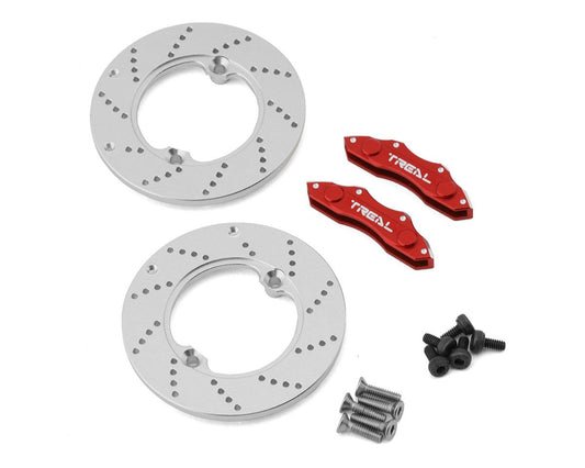 Treal Hobby Axial SCX10 III CNC Aluminum Brake Disc & Caliper Set (2) (TLHTSCX10_III-41)