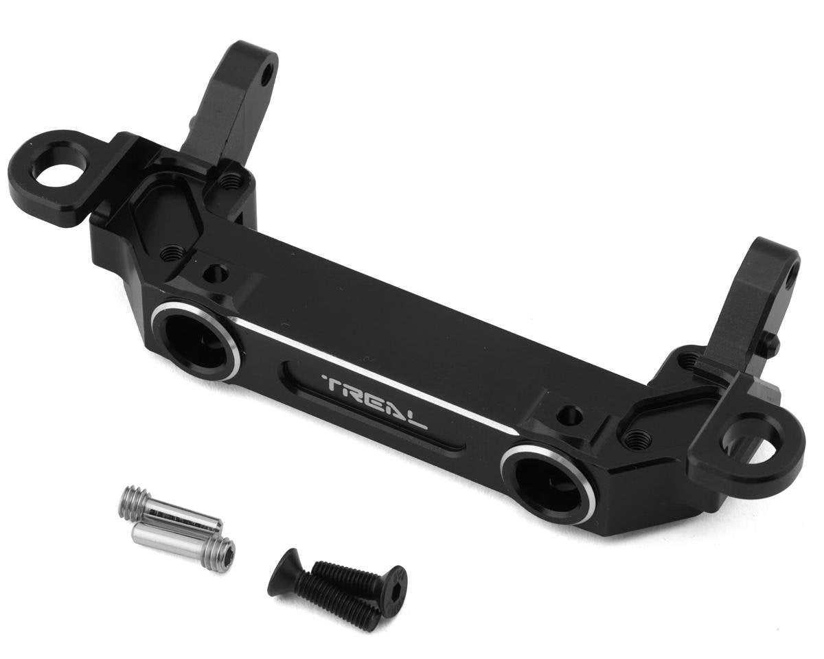 Treal Hobby Axial SCX10 III CNC Aluminum Front Bumper Mount (Black) (TLHTSCX10_III-43)