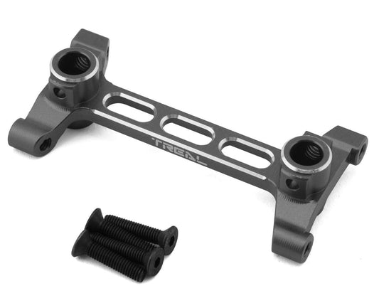 Treal Hobby Axial SCX10 III Aluminum Rear Chassis/Shock Tower Brace (Grey) (TLHTSCX10_III-53)