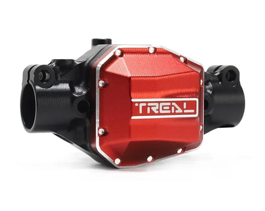 Treal Hobby Axial SCX10 Pro 7075 Aluminum Front Center Axle Housing (Black) (TLHTSCX10_PRO-03)